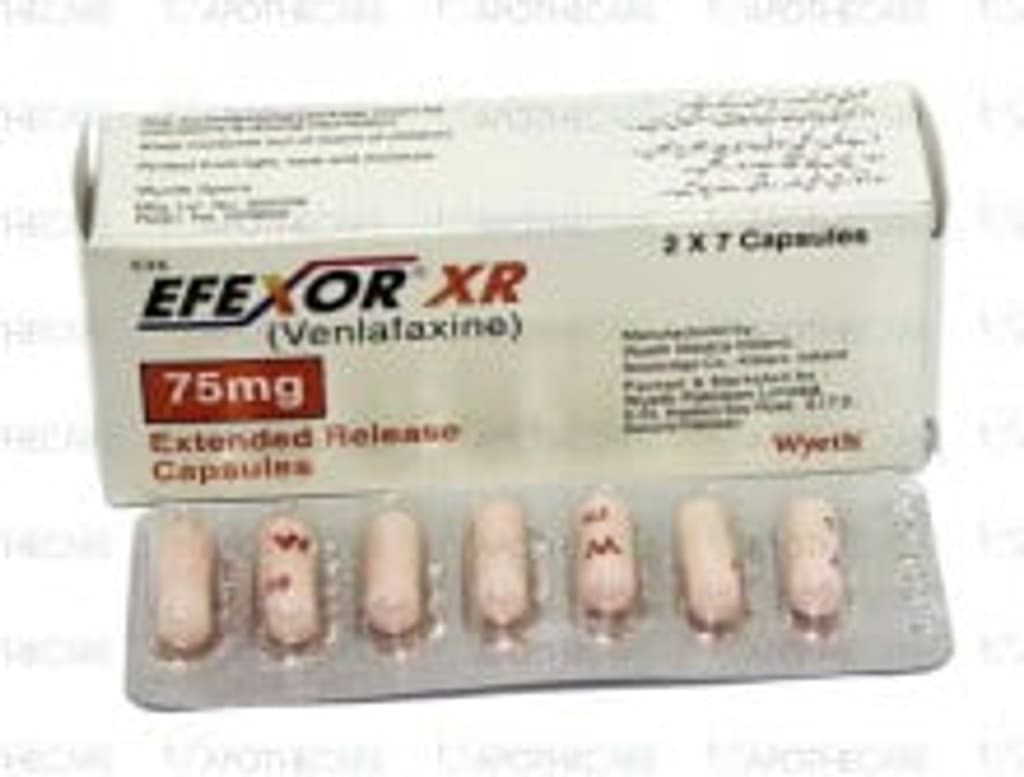 Effexor (Venlafaxine) 75mg capsule — Anti Anxiety at Buy Xanaxiety Online Pharmacy