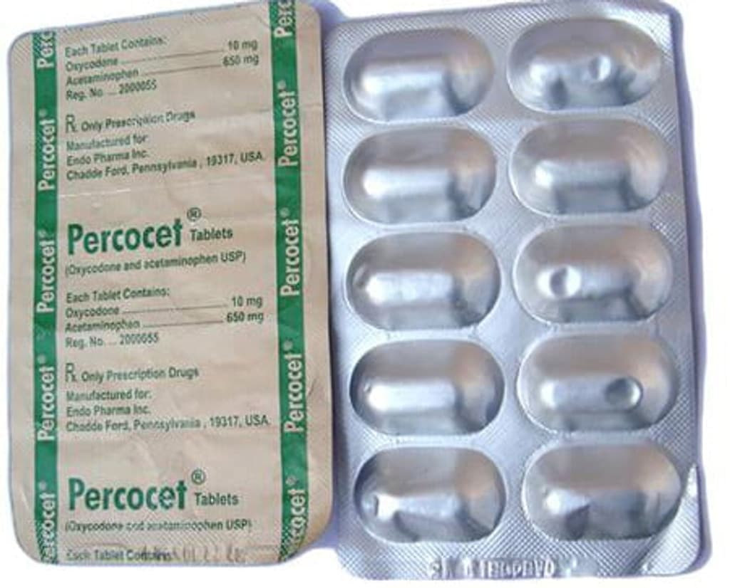 Percocet 10/650mg — Pain Relief at Buy Xanaxiety Online Pharmacy