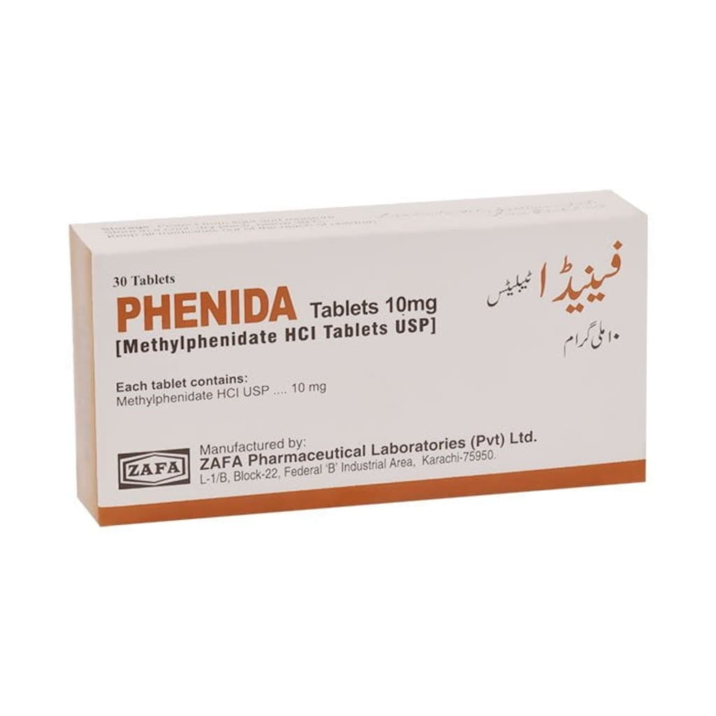 Phenida (Methylphenidate HCL) 10mg — ADHD at Buy Xanaxiety Online Pharmacy