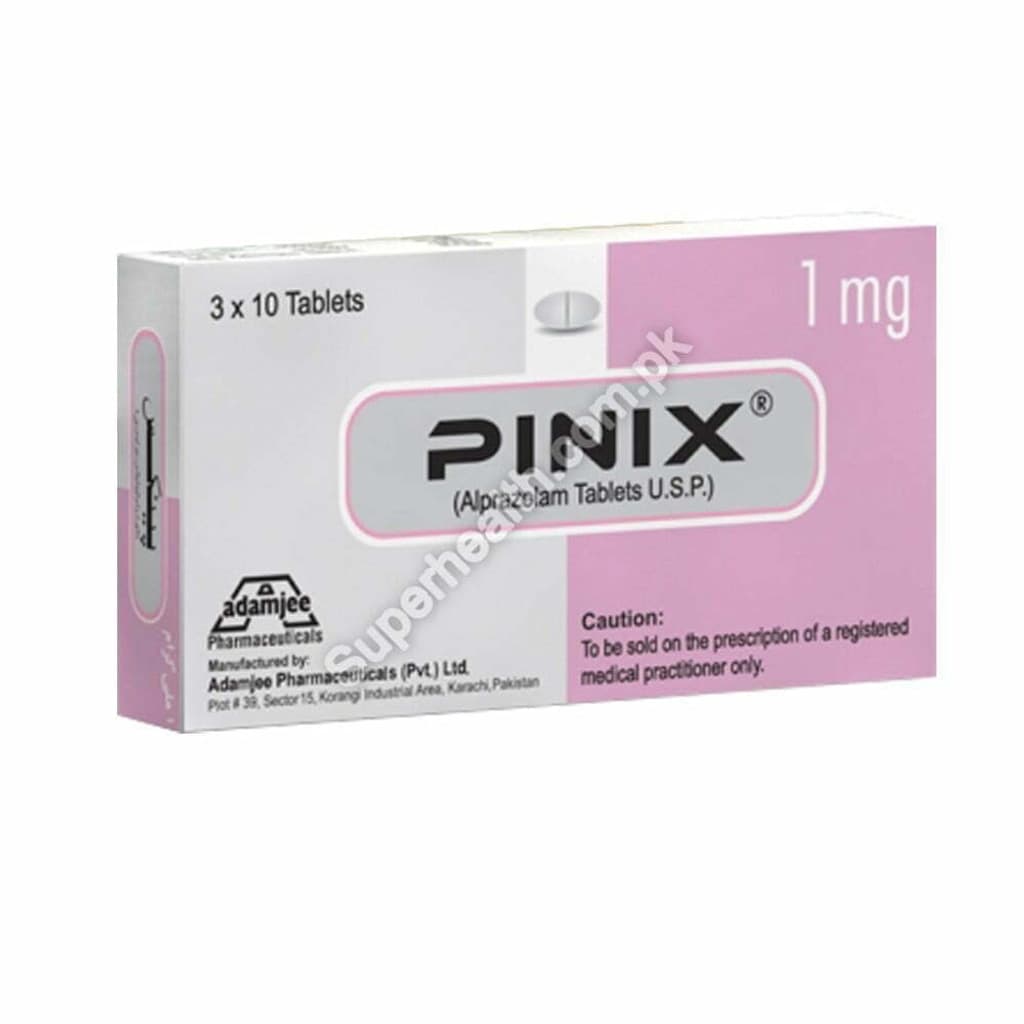 Pinix (Alprazolam) 1mg — Anti Anxiety at Buy Xanaxiety Online Pharmacy