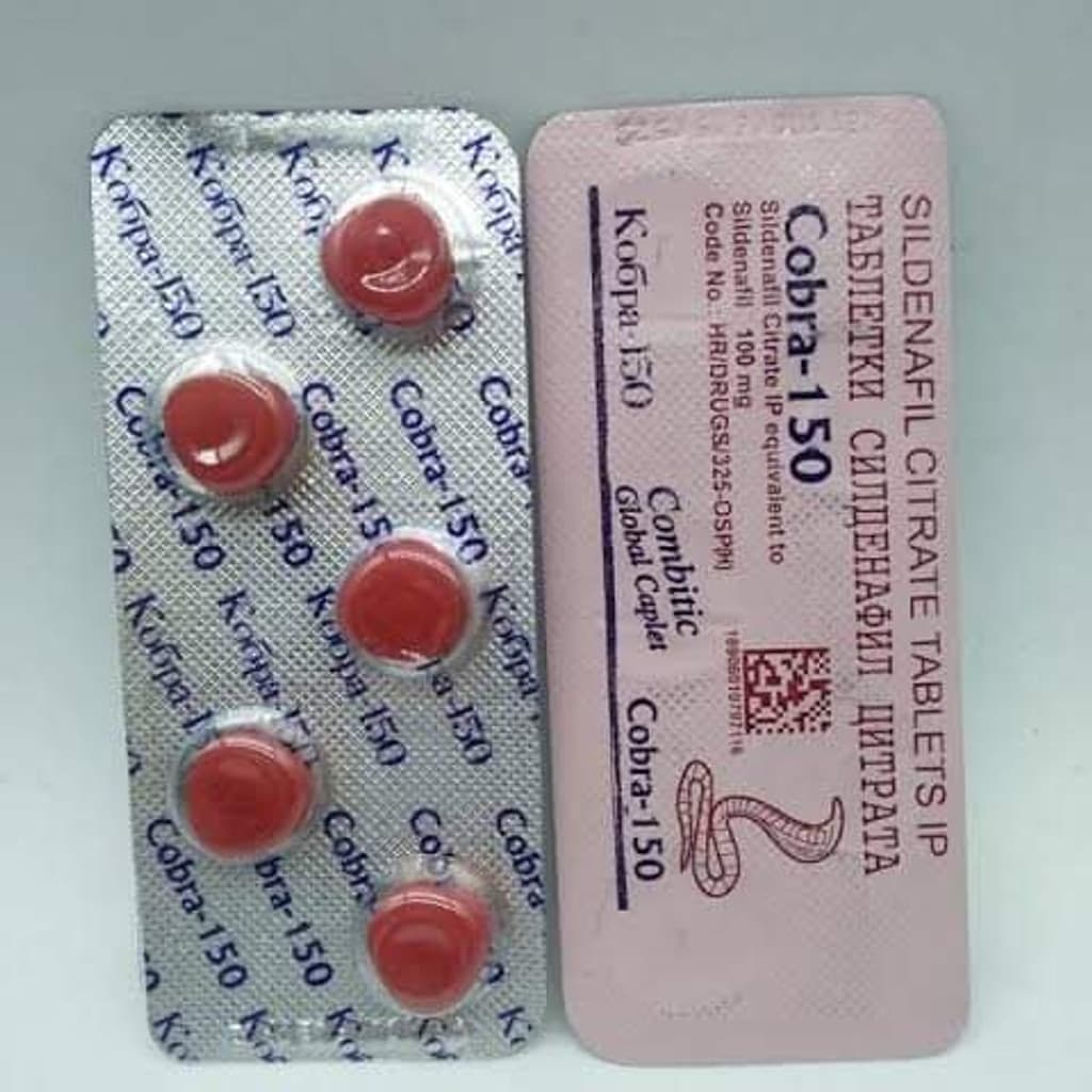Black Cobra (Sildenafil Citrate) 150mg — Medicines at Buy Xanaxiety Online Pharmacy