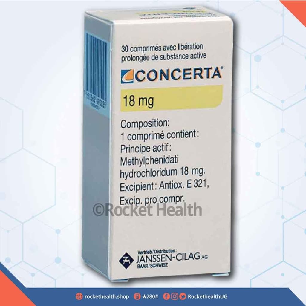 Concerta (Methylphenidate) 18mg — Medicines at Buy Xanaxiety Online Pharmacy