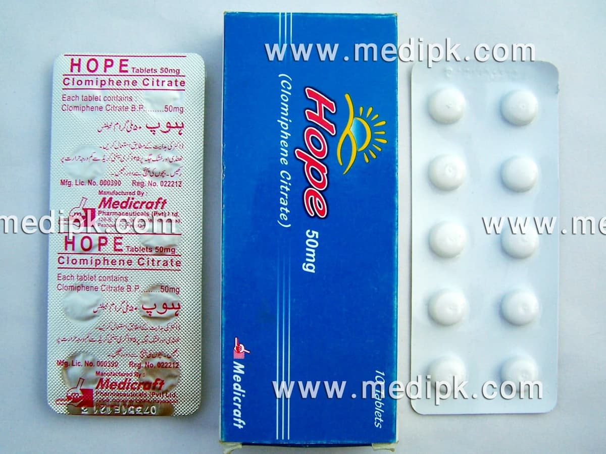 Hope (Clomiphene Citrate) 50mg — Medicines at Buy Xanaxiety Online Pharmacy