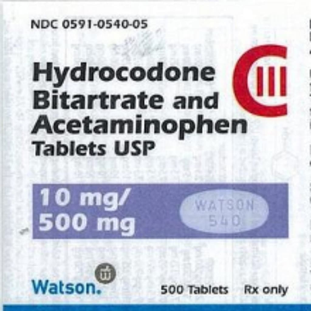Hydrocodone 10/500mg (Watson 540) — Pain Relief at Buy Xanaxiety Online Pharmacy