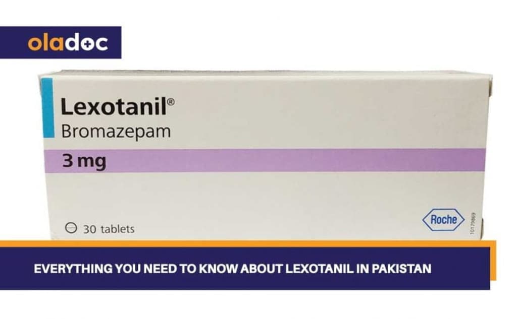 Lexotanil (Bromazepam) 3mg — Anti Anxiety at Buy Xanaxiety Online Pharmacy