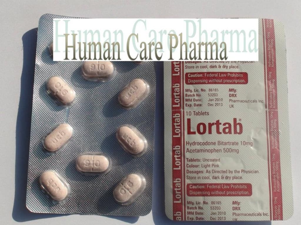 Lortab (Hydrocodone) 10/500mg — Medicines at Buy Xanaxiety Online Pharmacy