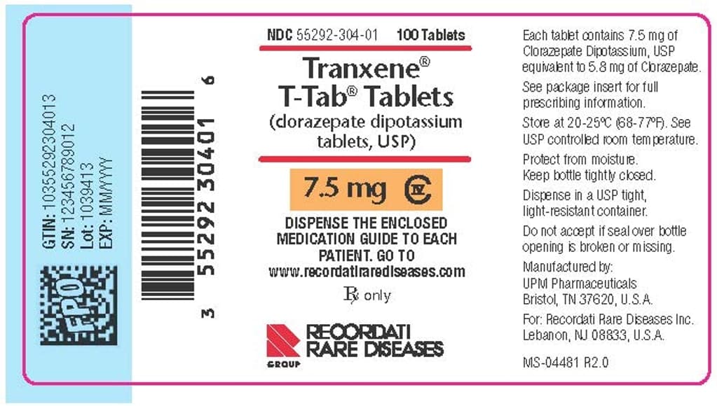 Tranxene (Clorazepate) 7.5mg — Medicines at Buy Xanaxiety Online Pharmacy